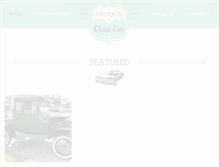 Tablet Screenshot of antiquesandclassiccars.com